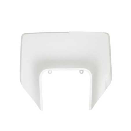 Placa de matrícula delantera UFO negro/blanco/azul/amarillo fluorescente para HUSQVARNA TE, FE 150, 250, 300, 350, 450, 501 de 2
