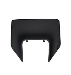 Plaque numéro frontale UFO noir/blanc/bleu/jaune fluo pour HUSQVARNA TE, FE 150, 250, 300, 350, 450, 501 de 2020 à 2023