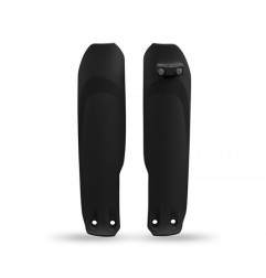 UFO -Gabelprotektoren in Schwarz/Rot für BETA RR, RX, XTRAINER 125, 200, 250, 300, 350, 390, 430, 480 der Modelljahre 2019 bis 2