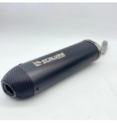 Silenciador de escape de carbono SCALVINI para BETA RX RACING 250, 300 de 2020 a 2024