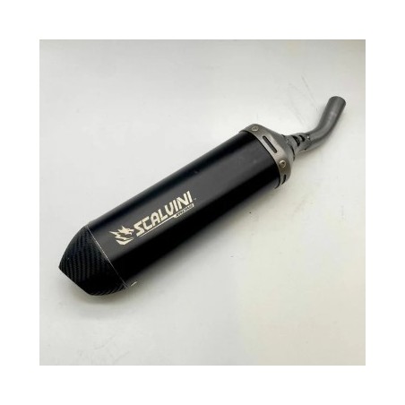 Silenciador de escape de carbono SCALVINI para KTM SX 125 de 2005 a 2015