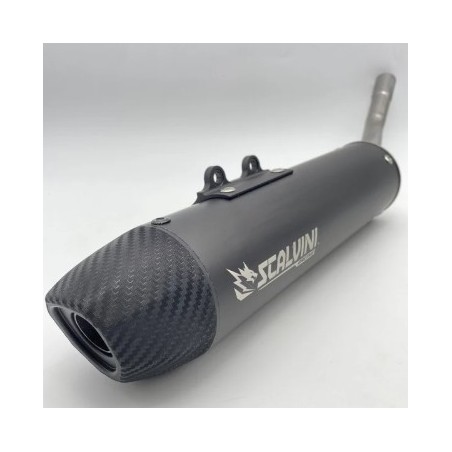 SCALVINI silenciador de escape de carbono para KTM SX, HUSQVARNA TC, GAS GAS MC 85 a partir de 2025