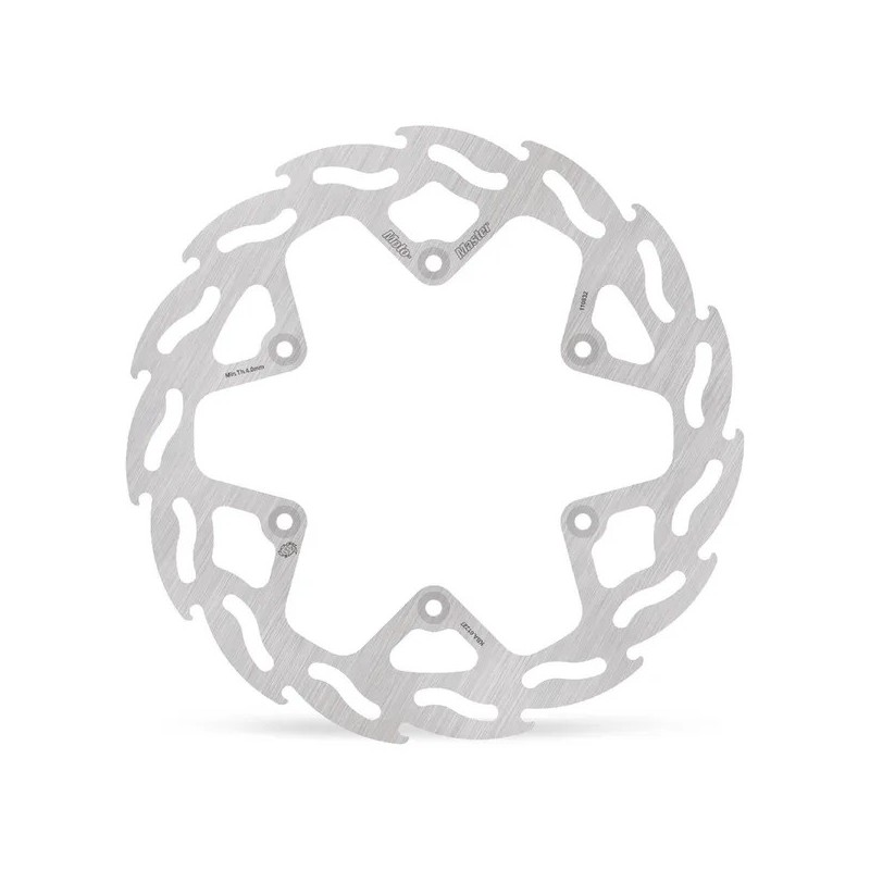 Disque de frein arrière série Flame MOTO-MASTER pour FANTIC, YAMAHA XX 250, XXF 250, XXF 450, YZ 125, YZ 250 de 2020 à 2026