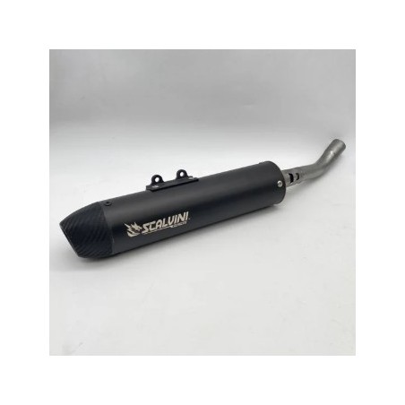 SCALVINI full-carbon exhaust silencer for TM MX 125, 144 from 2025