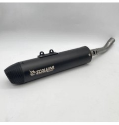 SCALVINI full-carbon exhaust silencer for TM MX 125, 144 from 2022 to 2024