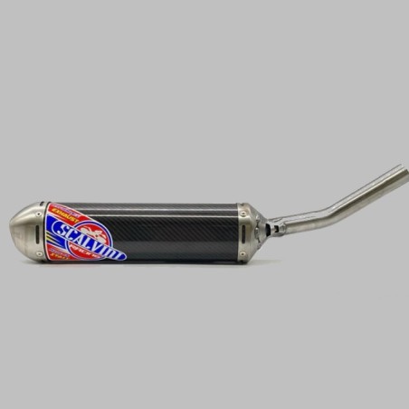 Silenciador de escape SCALVINI de carbono/acero inoxidable para BETA RR 250, 300 de 2013 a 2019