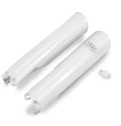 UFO -Gabelschutz, weiß, für HUSQVARNA TC, FC, TX, FX, FS, TE, FE 125, 150, 250, 300, 350, 450, 501, Baujahre 2023 bis 2026