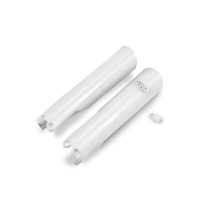 UFO fork protectors white for HUSQVARNA TC, FC, TX, FX, FS, TE, FE 125, 150, 250, 300, 350, 450, 501 from 2023 to 2026
