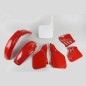 Kit plastiques complet UFO rouge pour HONDA CR 125 R de 1987 à 1988