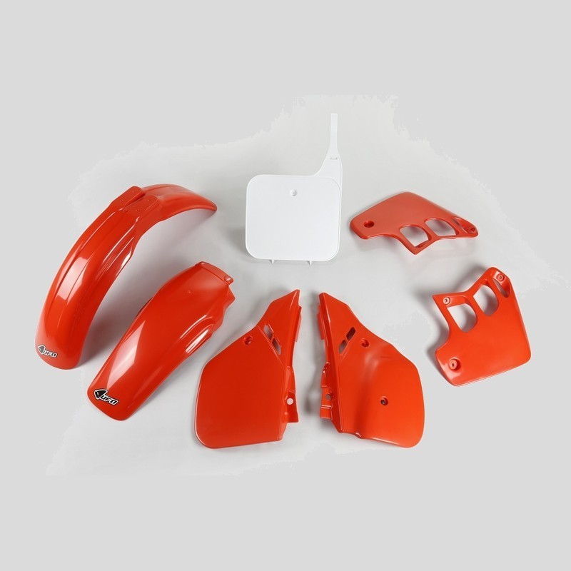 Kit plastiques complet UFO origine pour HONDA CR 125 R de 1989 à 1990