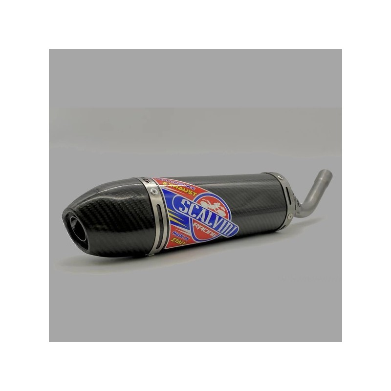 SCALVINI silenciador de escape completo de carbono para BETA RR 250, 300 de 2020 a 2021 SCALVINI silenciador de escape completo de carbono para BETA RR 250, 300 de 2020 a 2021