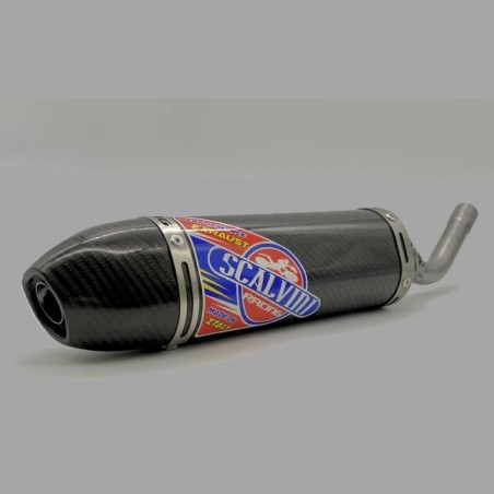 SCALVINI full carbon exhaust silencer for BETA RR 125 from 2018 to 2019
