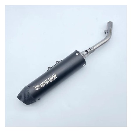 SCALVINI silenciador de escape completo de carbono para KTM EXC 250, 300 de 2012 a 2016