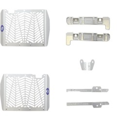 Protections de radiateur Billet MOOSE OFFROAD pour HONDA CRF 250, CRF 450 de 2021 à 2026