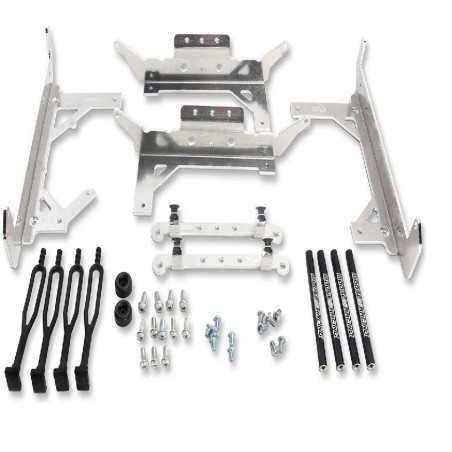 Refuerzos de radiador MOOSE OFFROAD para HUSQVARNA KTM FC, FE, FS, FX, TC, TE, TX SXC, FREERIDE, SX, XC de 2016 a 2019