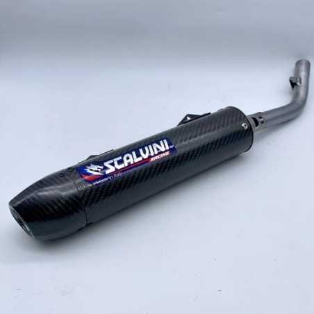 SCALVINI -Auspuffschalldämpfer komplett aus Carbon für TM MX 125, 144 ab 2026