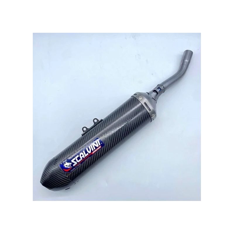 SCALVINI silenciador de escape completo de carbono para YAMAHA 250 de 2005 a 2021