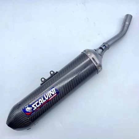 SCALVINI full carbon exhaust silencer for YAMAHA 250 from 2005 to 2021