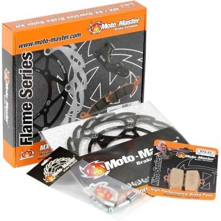 MOTO-MASTER-Kit für überdimensionierte hintere Flame-Bremsscheibe für HUSQVARNA, KTM TC 85, FREERIDE 250, SX 85 (Baujahre 2011