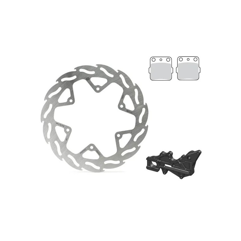 Oversize rear brake kit 240 mm MOTO-MASTER for GAS GAS, HUSABERG, HUSQVARNA, KTM from 2000 to 2023 Oversize rear brake kit 240 mm MOTO-MASTER for GAS GAS, HUSABERG, HUSQVARNA, KTM from 2000 to 2023