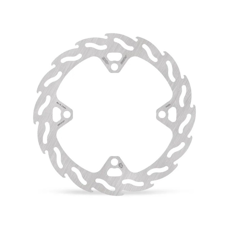 MOTO-MASTER Flame series fixed brake disc for SUZUKI RM-Z 250, RM-Z 450, RMX 450 from 2005 to 2018 MOTO-MASTER Flame series fixed brake disc for SUZUKI RM-Z 250, RM-Z 450, RMX 450 from 2005 to 2018