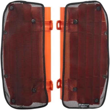POLISPORT mesh radiator grille for YAMAHA, WR 250 F, WR 450 F, YZ 250 F, YZ 250 FX, YZ 450 F from 2018 to 2023