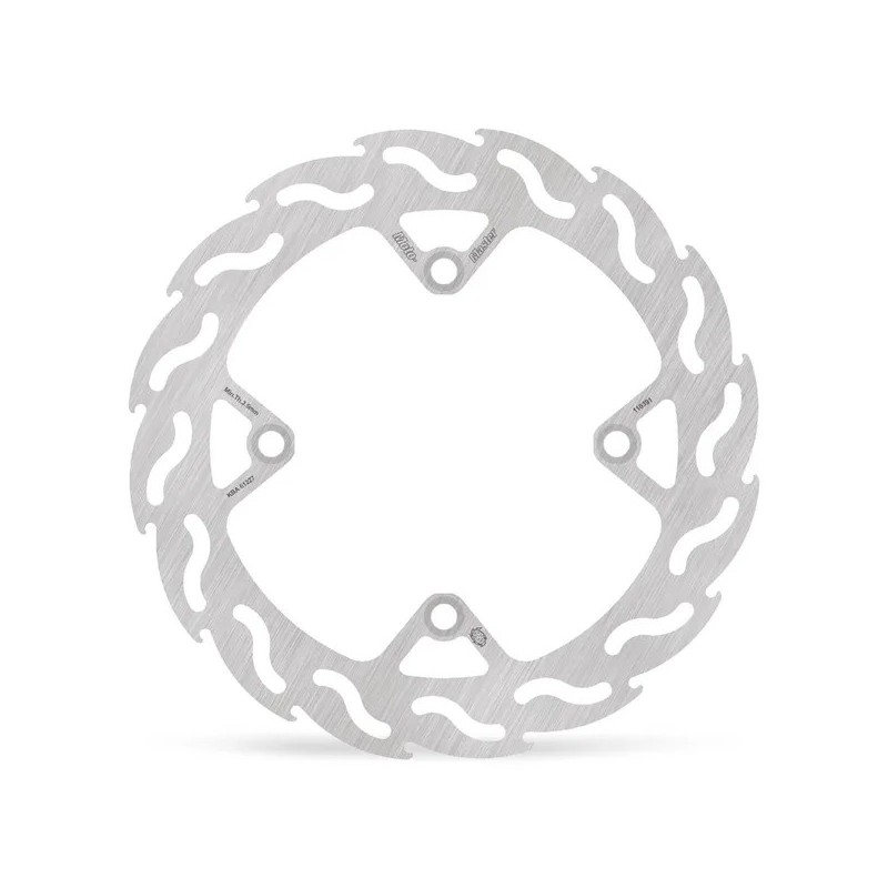 MOTO-MASTER Flame series rear brake disc for HUSQVARNA, SWM CR 125, SM 510, TC 250, TC 449, TE 250 from 2011 to 2016