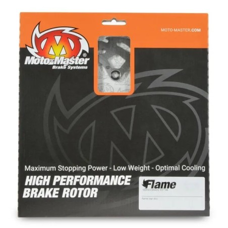 MOTO-MASTER Flame series rear brake disc for YAMAHA DT 125 WR 250, WR 400 WR 426, YZ 125, YZ 250, YZ 400 from 1998 to 2001
