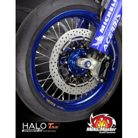 HALO series T-Floater MOTO-MASTER brake disc for FANTIC, KAWASAKI, SUZUKI, YAMAHA XE 125, XX 125 from 1989 to 2026