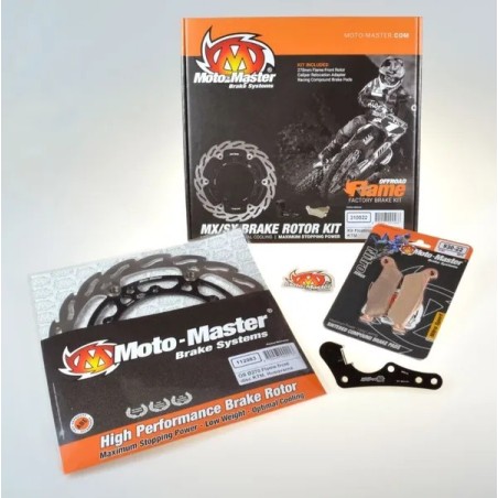 MOTO-MASTER 260 mm oversize floating disc brake kit for HONDA CR 80, CR 85, CRF 150 from 1996 to 2026
