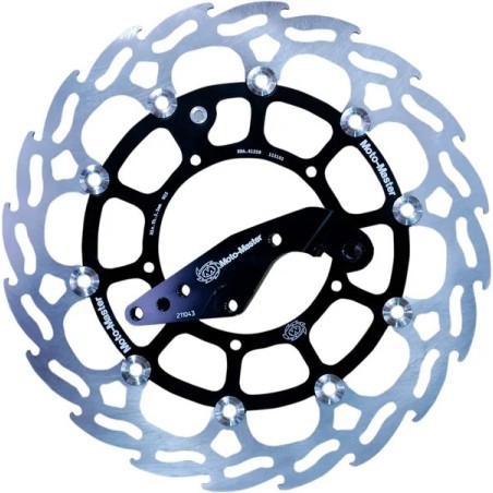 Soporte desplazado para disco delantero Dakar 298 mm MOTO-MASTER para BMW, HUSQVARNA, KTM, SWM de 1995 a 2020