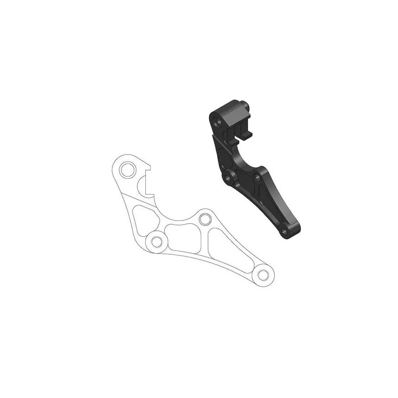 Adaptador para discos Supermoto Street MOTO-MASTER para HONDA CRF 250 , CRF 450 de 2015 a 2018