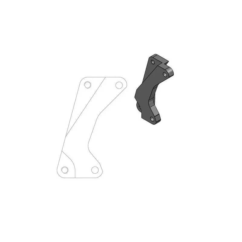MOTO-MASTER-Supermoto-Street-Bremsscheibenadapter für KAWASAKI, SUZUKI KDX 200, KLX 400, KLX 450, KX 125 von 1994 bis 2024 MOTO-MASTER-Supermoto-Street-Bremsscheibenadapter für KAWASAKI, SUZUKI KDX 200, KLX 400, KLX 450, KX 125 von 1994 bis 2024