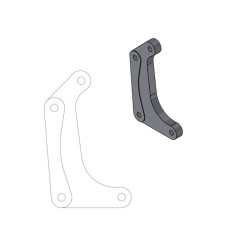 Adaptateur pour disques Supermoto Racing MOTO-MASTER pour FANTIC, YAMAHA XE 125, XEF 250, XEF 450, XX 125 de 2007 à 2026