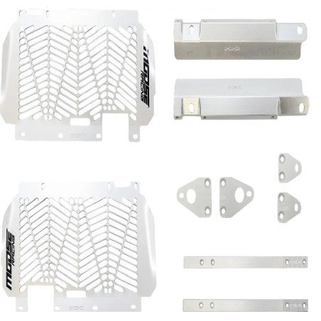 Radiator guards Billet MOOSE OFFROAD for FANTIC YAMAHA XEF 310, WR 250, YZ 250, YZ 450 from 2019 to 2024