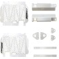 Protections de radiateur Billet MOOSE OFFROAD pour FANTIC YAMAHA XEF 310, WR 250, YZ 250, YZ 450 du 2019 au 2024