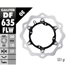 Wave® GALFER brake discs for BETA, HUSQVARNA, SWM RR 250, RR 350, RR 400, RR 450, RR 498, CR 125 from 1981 to 2023