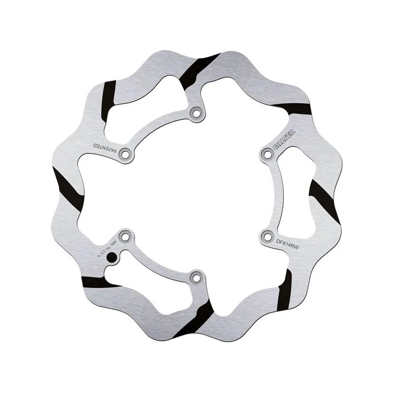 DISQUE DE FREIN FIXE WAVE RAINURÉ GALFER pour BETA EVO 250, RR 250, RR 350, RR 390, RR 400, RR 430, RR 450 de 2012 à 2022