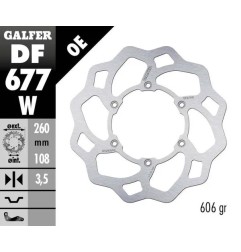 Wave® GALFER brake discs for AJP, BETA, CCM, GAS GAS, RIEJU PR4 125, PR4 200, PR5 250, SPR 250, ALP 200 from 1994 to 2026
