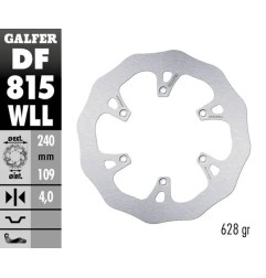 Disco de freno Wave®, GALFER RIVETED para BETA EVO 250, RR 250, RR 350, RR 390, RR 400, RR 430, RR 450, RR 480 de 2012 a 2022