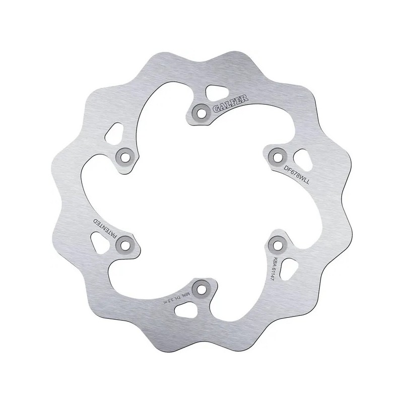 Disco de freno Wave®, GALFER RIVETED para AJP, BETA, CCM, GAS GAS, RIEJU PR4 125, PR4 200, ALP 200, ALP 350 de 1994 a 2023