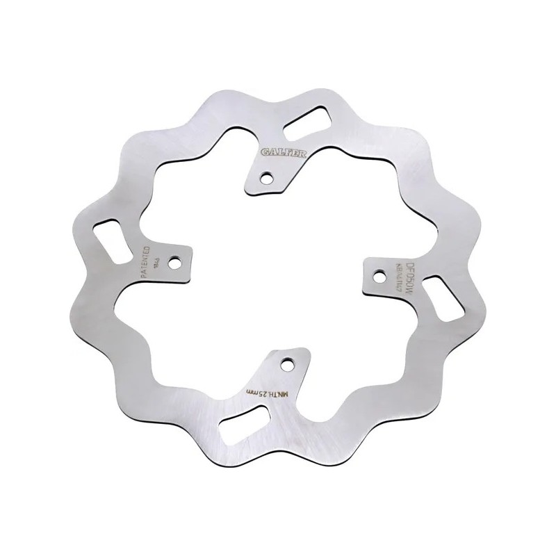 Wave® brake disc, GALFER RIVETED for HONDA CR 80, CR 85, CRF 150 from 1997 to 2026
