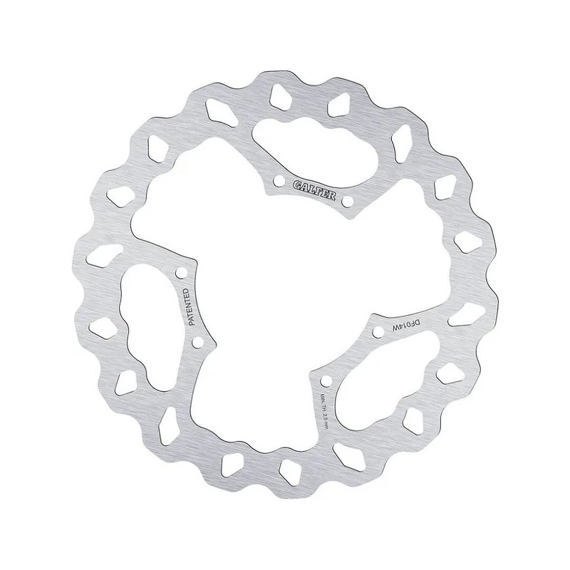 Disque de frein Wave® GALFER pour HM MOTO, HONDA, RED MOTO CRE 125, CRE 250, CRE-F 450, CRE-F 490 de 1995 à 2026