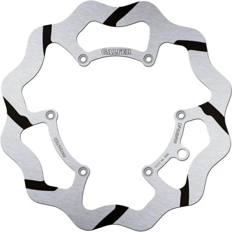 DISQUE DE FREIN FIXE WAVE RAINURÉ GALFER pour HUSABERG, HUSQVARNA, KTM FE 390, FE 450, FE 570, FS 570 de 1971 à 2024