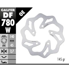 Disque de frein Wave® GALFER pour KTM SX 50 de 2006 à 2023