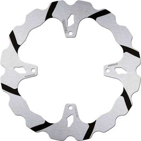 GALFER WAVE feste genutete Bremsscheibe für TM RACING EN 125, EN 144, EN 250, EN 300, EN 450, EN 530, MX 125 von 2001 bis 2014