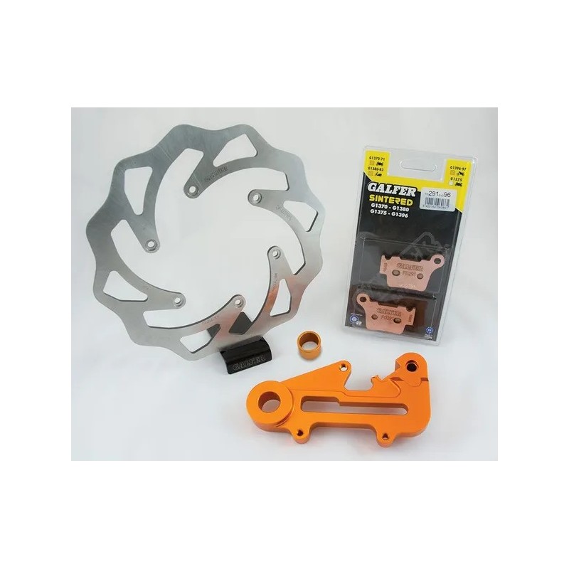Juego de discos de freno GALFER Wave sobredimensionados para HUSABERG, HUSQVARNA, KTM FE 250, FE 350, FE 390 de 2008 a 2024 Juego de discos de freno GALFER Wave sobredimensionados para HUSABERG, HUSQVARNA, KTM FE 250, FE 350, FE 390 de 2008 a 2024