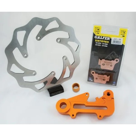 GALFER Wave oversize rear brake disc kit for HUSABERG, HUSQVARNA, KTM FE 250, FE 350, FE 390 from 2008 to 2024
