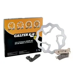 Kit de freno delantero sobredimensionado GALFER para HUSABERG, HUSQVARNA, KTM FE 390, FE 450, FE 570, FX 450, TE 250 de 1971 a 2
