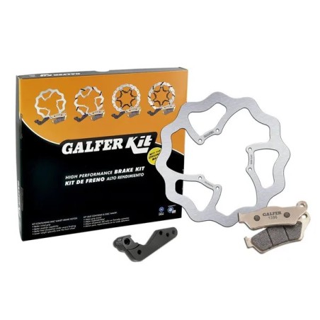 Kit de freno delantero sobredimensionado GALFER para HUSABERG, HUSQVARNA, KTM FE 390, FE 450, FE 570, FX 450, TE 250 de 1971 a 2